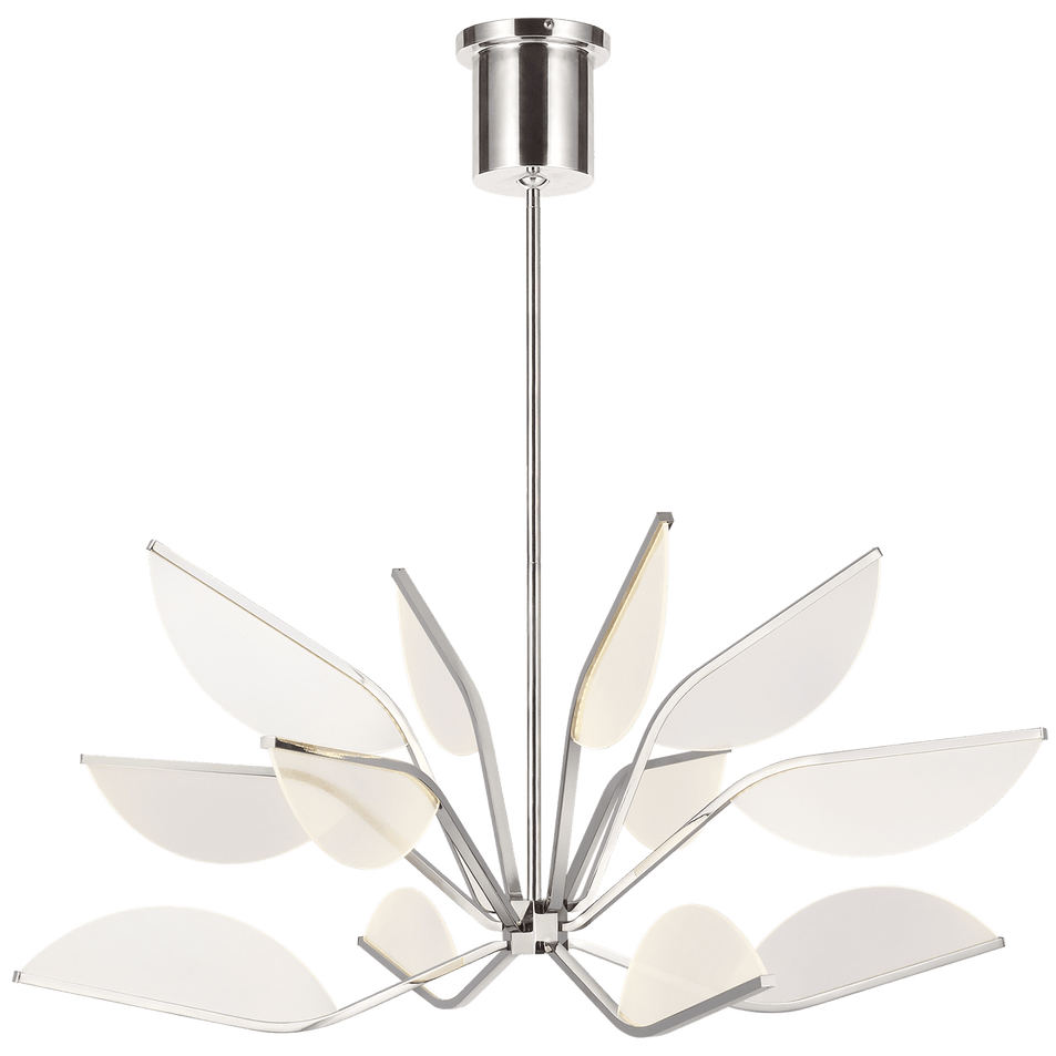 Belterra 38 Chandelier in Polished Nickel