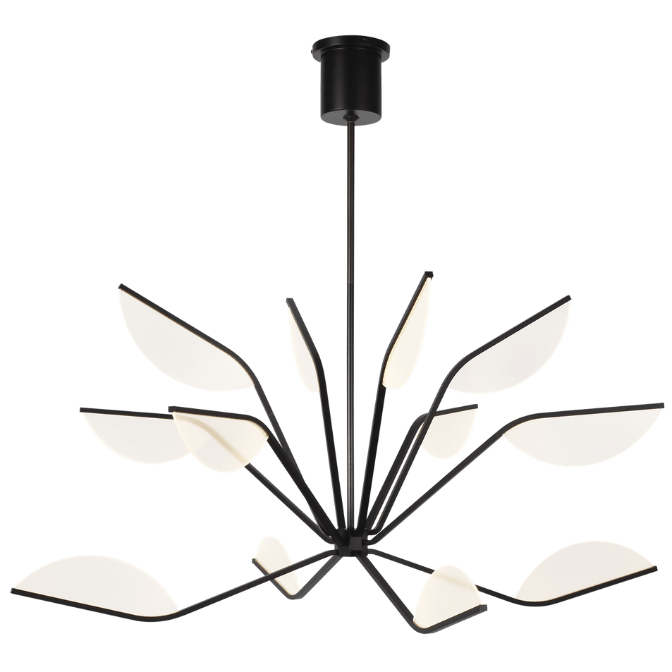 Belterra 48 Chandelier in Matte Black