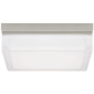 Boxie Large Flush Mount in Satin Nickel