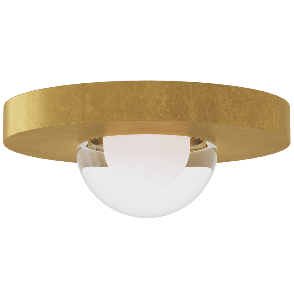Ebell Mini Flush Mount, a premium Flush Mount light by Visual Comfort & Co. Close - up image of its design.