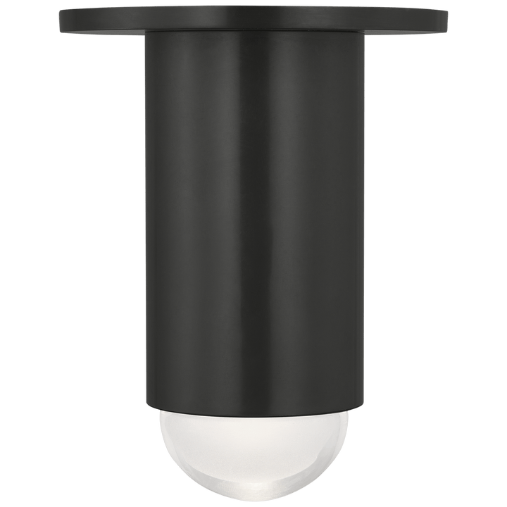 Ebell Small Flush Mount, a premium Flush Mount light by Visual Comfort & Co. Close - up image of its design.