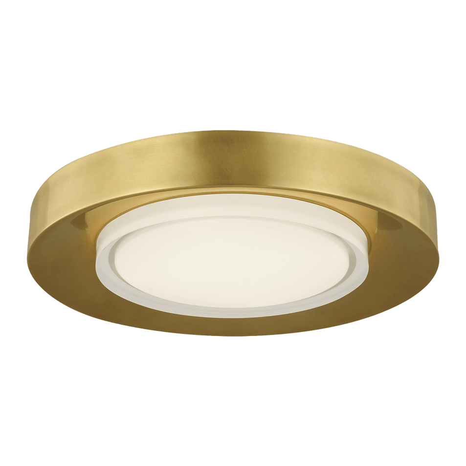 Hilo 16 Flush Mount, a premium Flush Mount light by Visual Comfort & Co. Close - up image of its design.