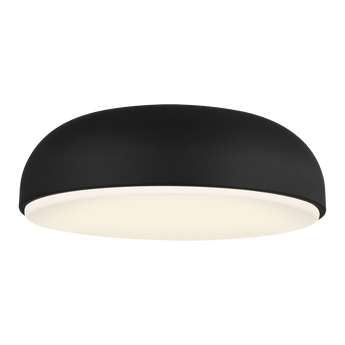 Kosa 13 Flush Mount in Nightshade Black