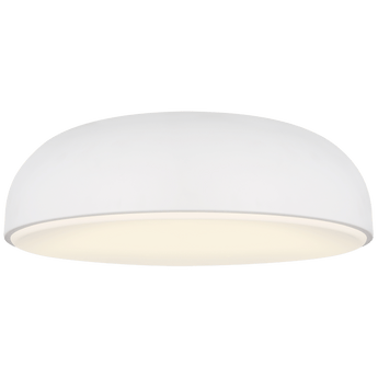 Kosa 13 Flush Mount in Matte White