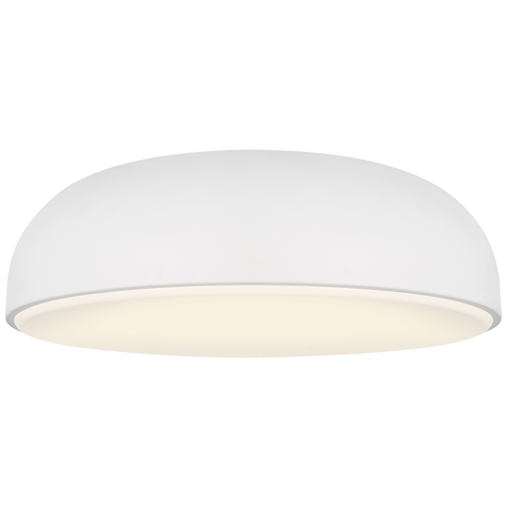 Kosa 13 Flush Mount in Matte White