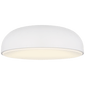 Kosa 13 Flush Mount in Matte White