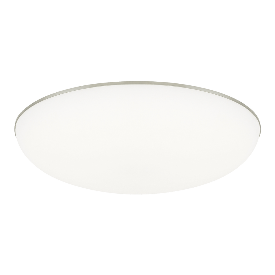 Megan Flush Mount in Satin Nickel