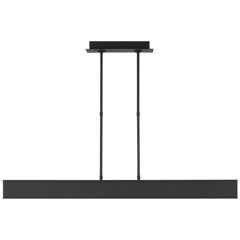 I - Beam 47 Linear Suspension, a premium Linear light by Visual Comfort & Co. Close - up image of its design.