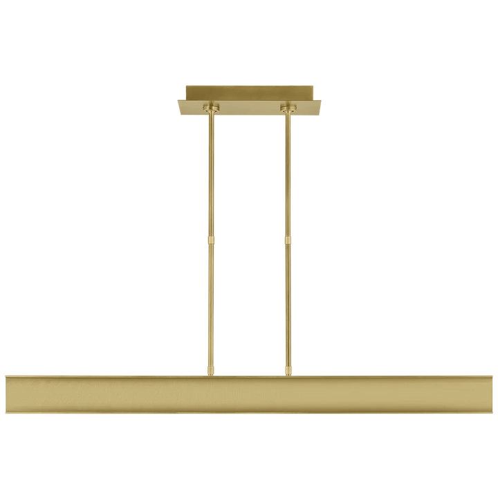 I - Beam 47 Linear Suspension, a premium Linear light by Visual Comfort & Co. Close - up image of its design.