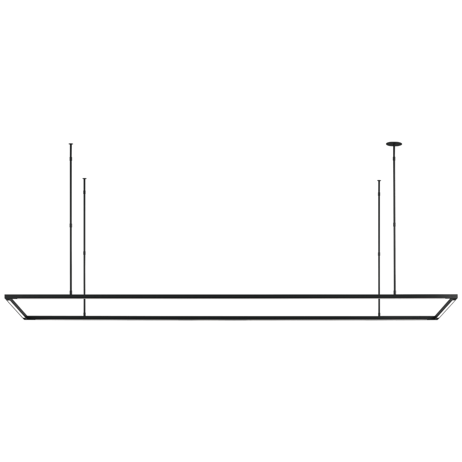 Stagger Halo 84 Linear Suspension in Nightshade Black