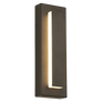 Aspen 15" Outdoor Wall Sconce in Charcoal