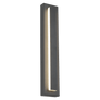 Aspen 26" Outdoor Wall Sconce in Charcoal