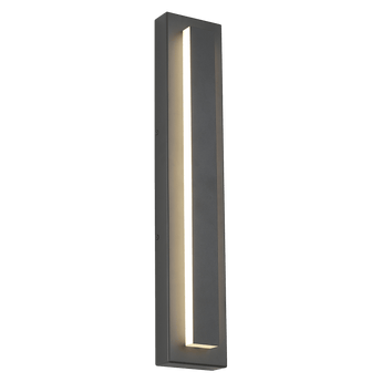 Aspen 26" Outdoor Wall Sconce in Charcoal