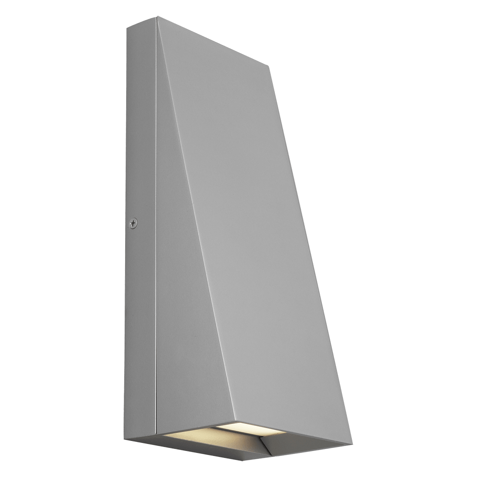 Pitch 12 Outdoor Wall in Silver