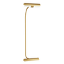 Calumn 43 Floor Lamp in Natural Brass