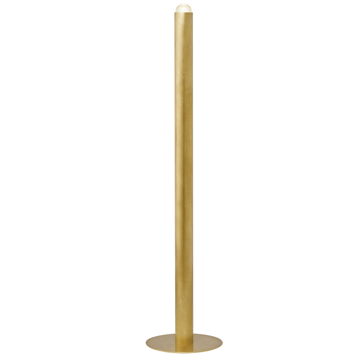 Ebell Large Floor Lamp in Natural Brass
