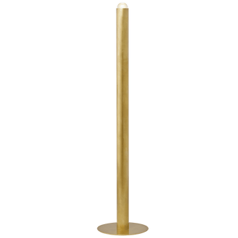 Ebell Large Floor Lamp in Natural Brass