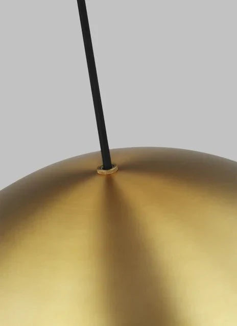 Akova Grande Pendant, a premium Pendant light by Visual Comfort & Co. Close - up image of its design.