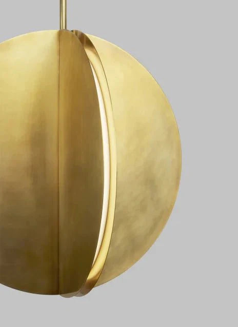 Bau 28" Pendant, a premium Pendant light by Visual Comfort & Co. Close - up image of its design.