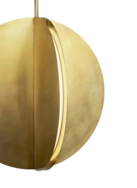 Bau 28" Pendant, a premium Pendant light by Visual Comfort & Co. Close - up image of its design.