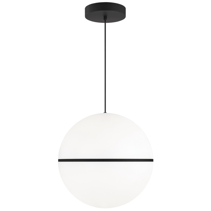 Hanea X-Large Pendant in Nightshade Black