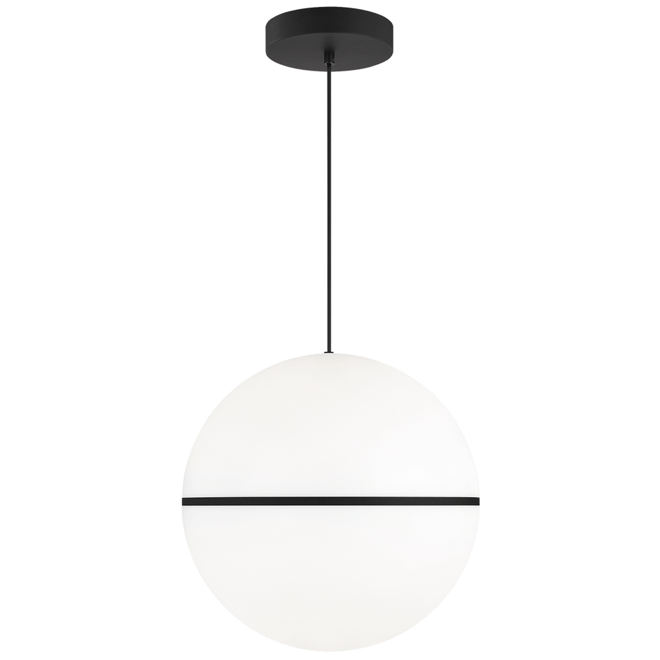 Hanea X-Large Pendant in Nightshade Black