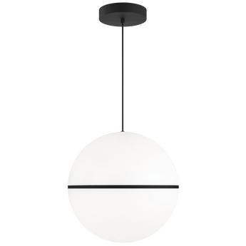 Hanea X-Large Pendant in Nightshade Black