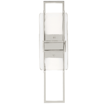 Duelle Medium Wall Sconce in Polished Nickel