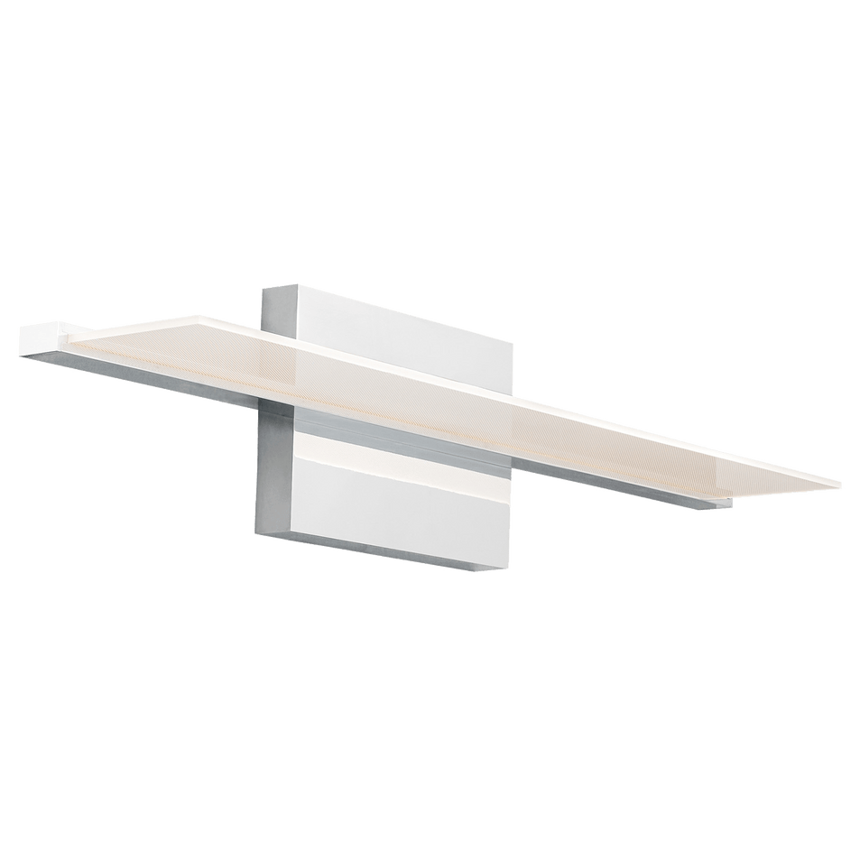 Span 24 Bath, a premium Bath light by Visual Comfort & Co. Close - up image of its design.
