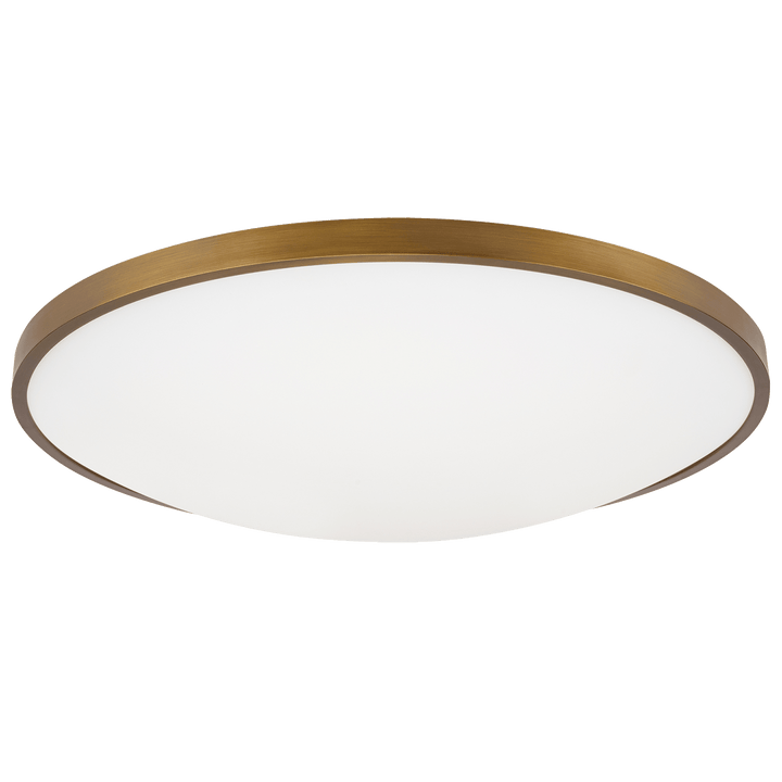 Vance 18 Flush Mount, a premium Flush Mount light by Visual Comfort & Co. Close - up image of its design.
