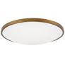 Vance 18 Flush Mount, a premium Flush Mount light by Visual Comfort & Co. Close - up image of its design.