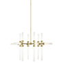 Linger 18 - Light Chandelier, a premium Chandelier light by Visual Comfort & Co. Close - up image of its design.