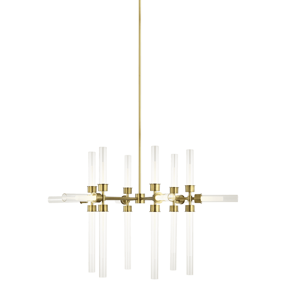 Linger 18 - Light Chandelier, a premium Chandelier light by Visual Comfort & Co. Close - up image of its design.