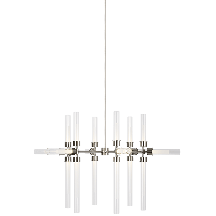 Linger 18 - Light Chandelier, a premium Chandelier light by Visual Comfort & Co. Close - up image of its design.