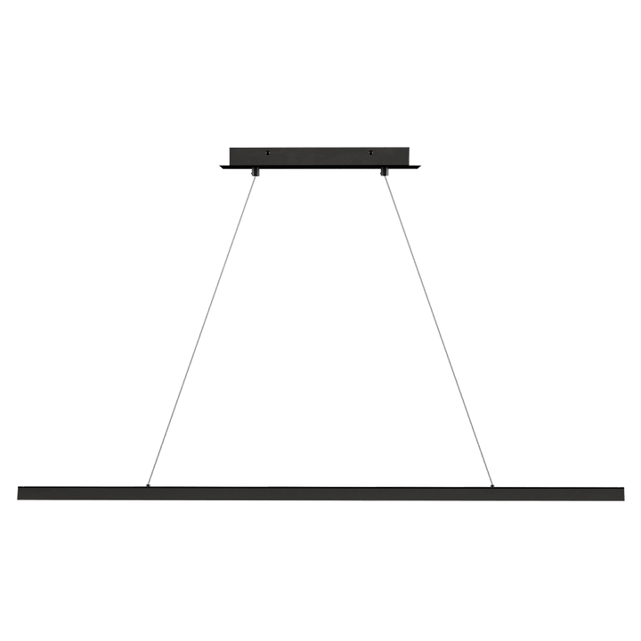 Dessau 48 Linear Suspension, a premium Ceiling light by Visual Comfort & Co. Close - up image of its design.