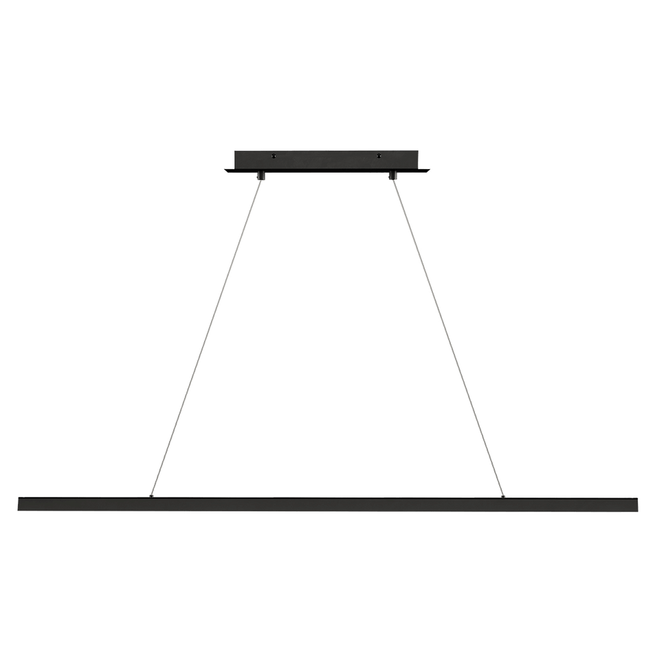 Dessau 48 Linear Suspension, a premium Ceiling light by Visual Comfort & Co. Close - up image of its design.