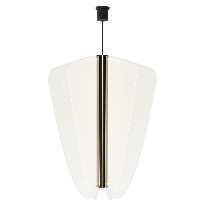 Nyra 42 Chandelier, a premium Chandelier light by Visual Comfort & Co. Close - up image of its design.
