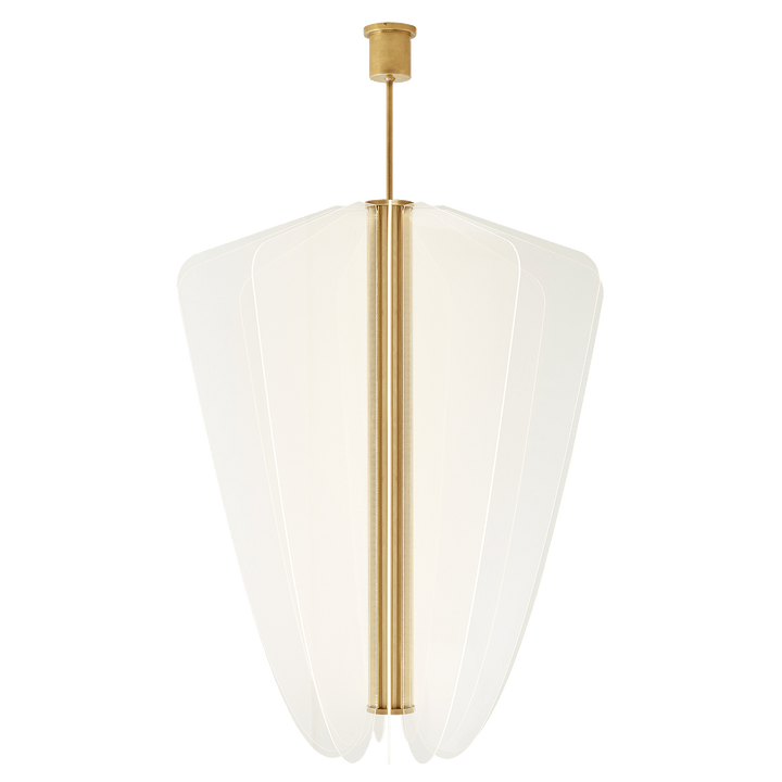 Nyra 42 Chandelier, a premium Chandelier light by Visual Comfort & Co. Close - up image of its design.