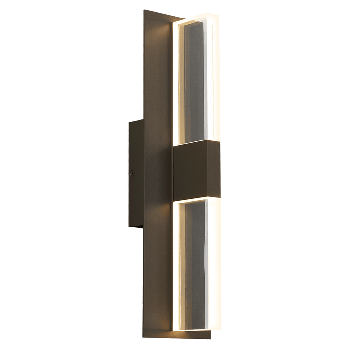 Lyft 18 Outdoor Wall, a premium Wall light by Visual Comfort & Co. Close - up image of its design.