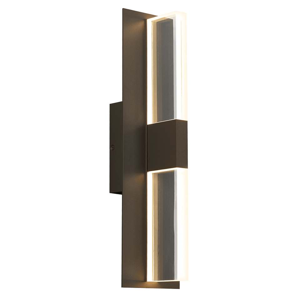 Lyft 18 Outdoor Wall, a premium Wall light by Visual Comfort & Co. Close - up image of its design.