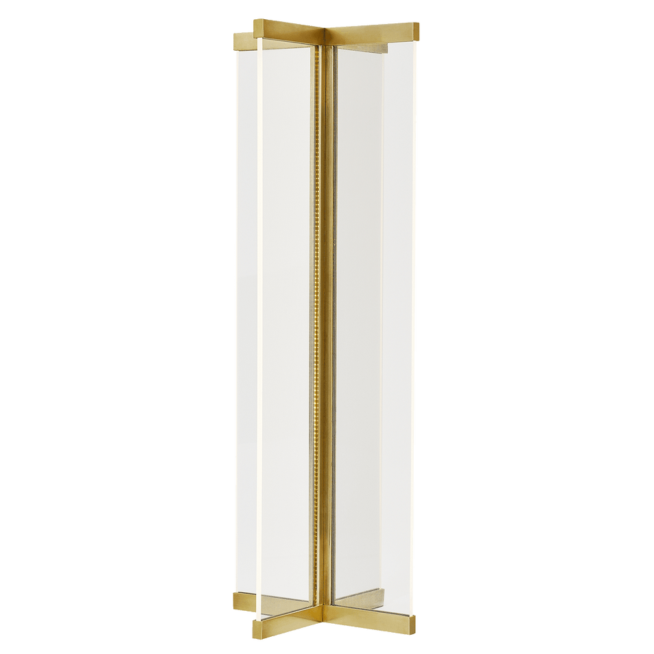 Rohe Table Lamp, a premium Functional light by Visual Comfort & Co. Close - up image of its design.