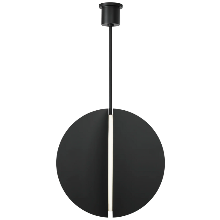 Bau 28" Pendant, a premium Pendant light by Visual Comfort & Co. Close - up image of its design.