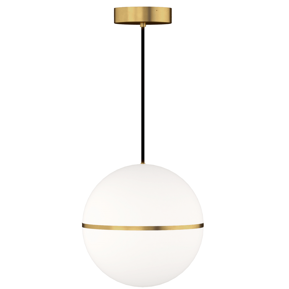 Hanea Grande Pendant, a premium Pendant light by Visual Comfort & Co. Close - up image of its design.