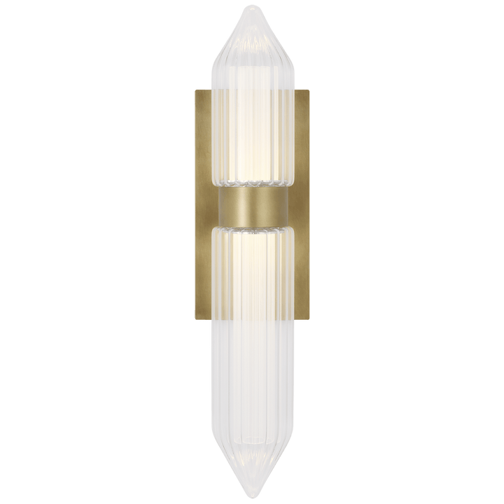 Langston Large Wall Sconce, a premium Decorative light by Visual Comfort & Co. Close - up image of its design.