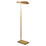 Studio Swing Arm Floor Lamp in Hand-Rubbed Antique Brass