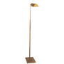 Studio Adjustable Floor Lamp in Hand-Rubbed Antique Brass