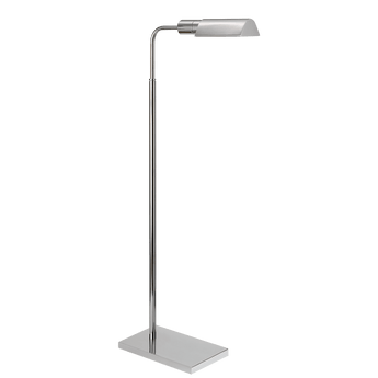 Studio Adjustable Floor Lamp in Polished Nickel