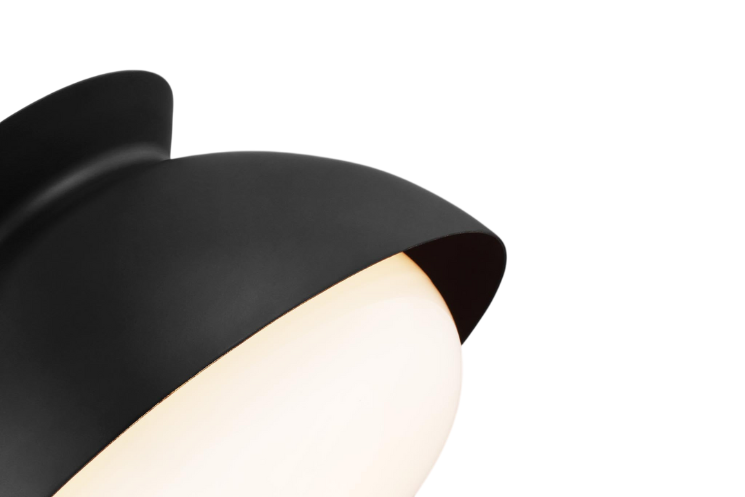 Lucerne One Light Flush Mount, a premium Flush Mount light by Visual Comfort & Co. Close - up image of its design.