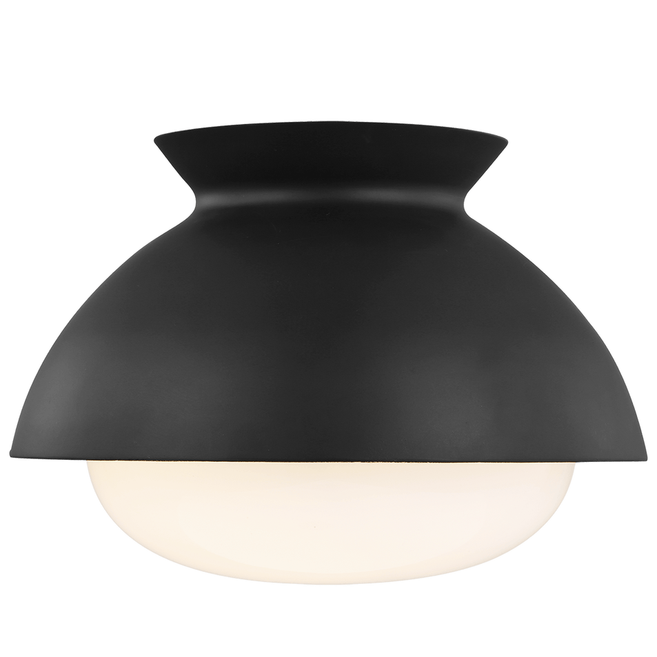 Lucerne One Light Flush Mount, a premium Flush Mount light by Visual Comfort & Co. Close - up image of its design.