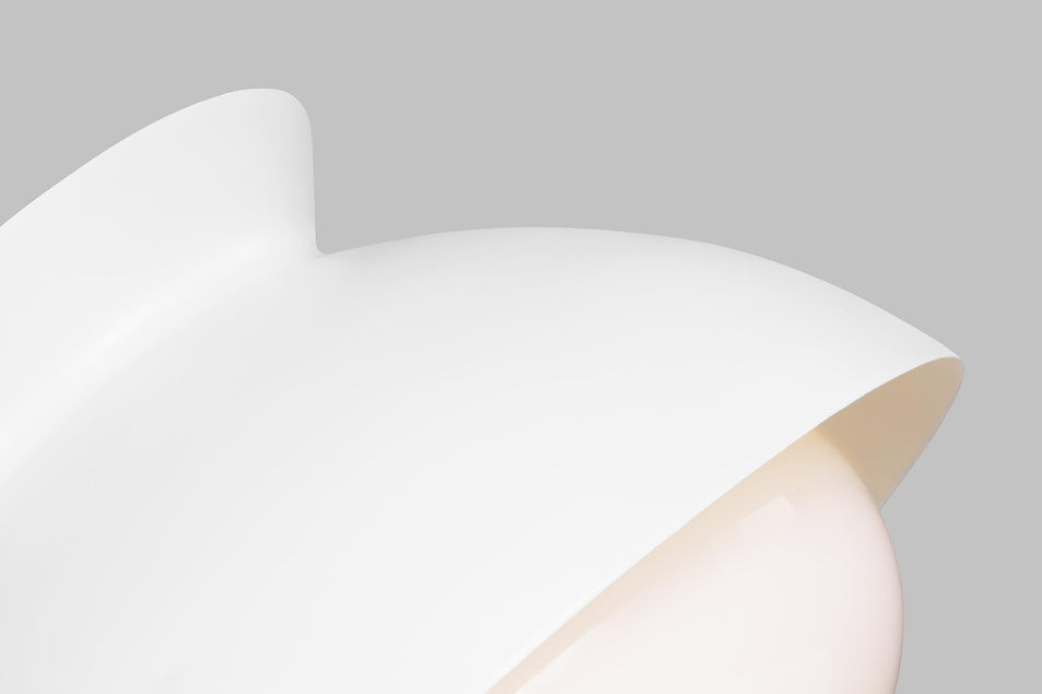 Lucerne One Light Flush Mount, a premium Flush Mount light by Visual Comfort & Co. Close - up image of its design.